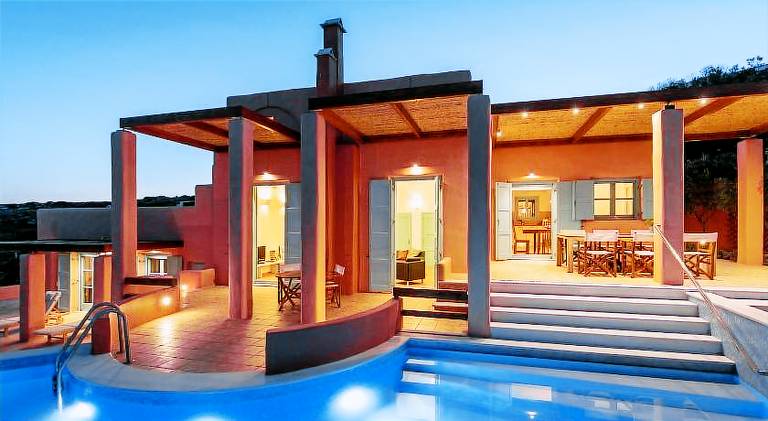Villa Malia, Eco-Chic, Tranquility, Sea Views & Luxury Cycladic Island Escape — photo 2