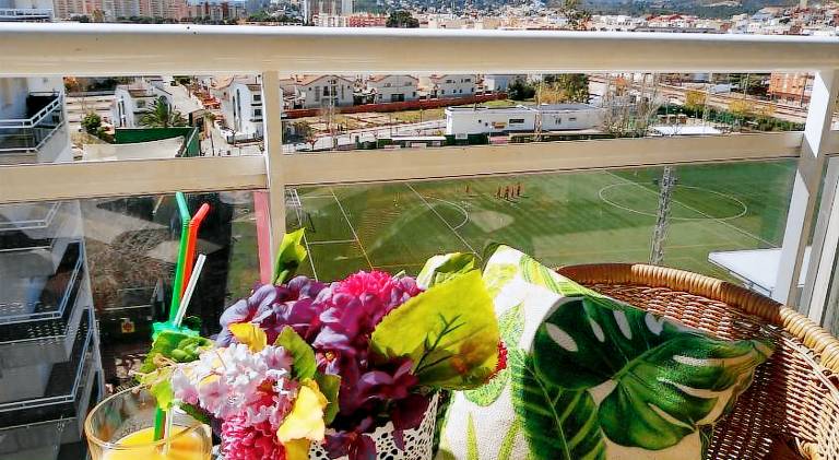 Holiday apartment with terrace & pool in Oropesa del Mar