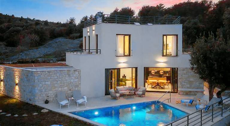 Luxury villa Soleia Skrip Brac with private pool — photo 2