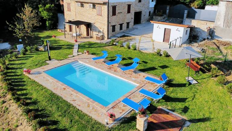 Ferienhaus in Saline, Penna San Giovanni f&uuml;r max. 10 Personen, 