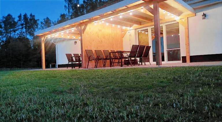 Rental apartment with barbecue, yard & terrace in Gizycko