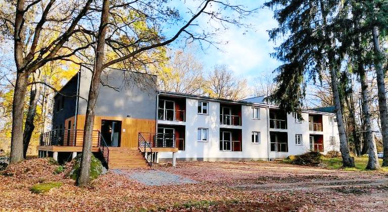 Apartment with patio & sauna in Jelenia Gora