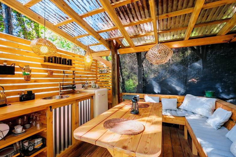 Holiday Treehouse "Shere Khan" with Shared Pool, 2 Private Terraces & Wi-Fi — photo 5