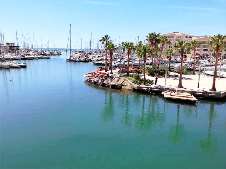 Ferienwohnung mit Hund in Fréjus, Port Fréjus Côte d'Azur f&uuml;r max. 4 Personen
