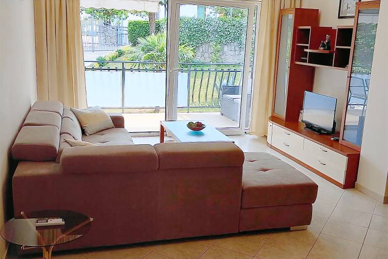 Two bedroom apartment with terrace and sea view Ičići, Opatija (A-7885-a) — photo 2