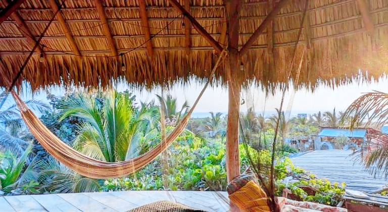 ElSueno Ocean view dorm & community vibe in Oaxaca