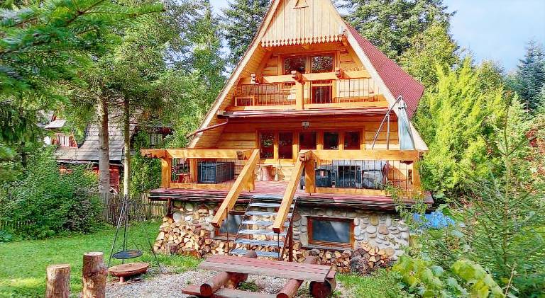 Domek w stylu alpejskim Frydman