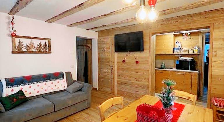 Rental apartment with 2 rooms for 5 persons in Falcade