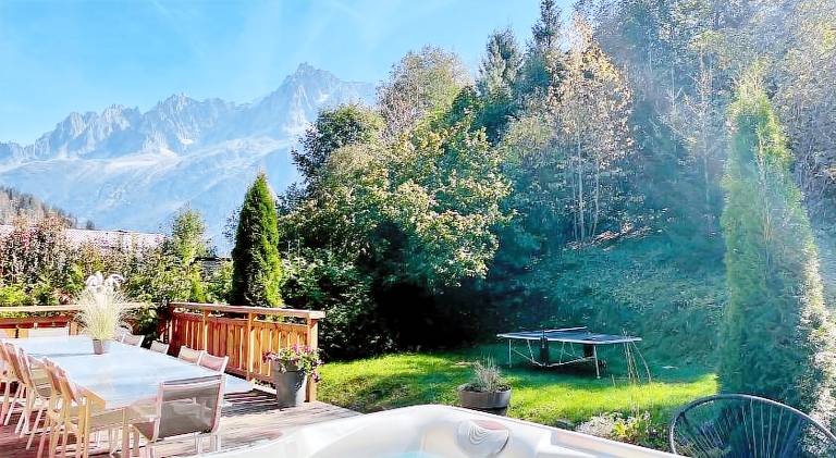 Chalet with hot tub in Les Houches