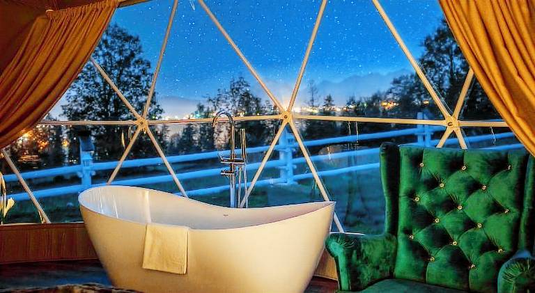 Mountain Glamp Zakopane - Jacuzzi - Widok na Gory — photo 2