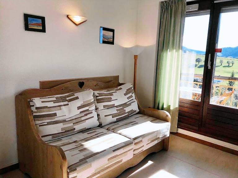 2nd floor, view mountain, balcony, 28m², Villard de Lans — photo 3