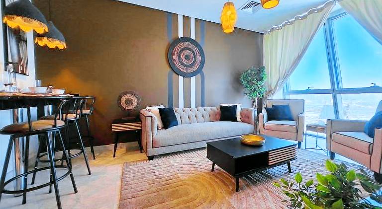 Zigzag Tower B-Artful Escape, 2BHK Sea View at 28th Floor in Pearl-2808 — photo 4