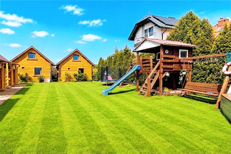 Ferienhaus mit Hund inWrzosowo, Polnische Ostsee  f&uuml;r max. 4 Personen
