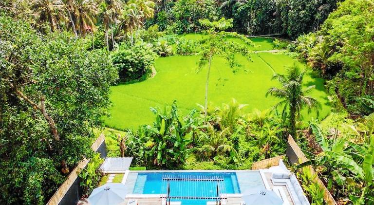 Villa with pool in Ubud