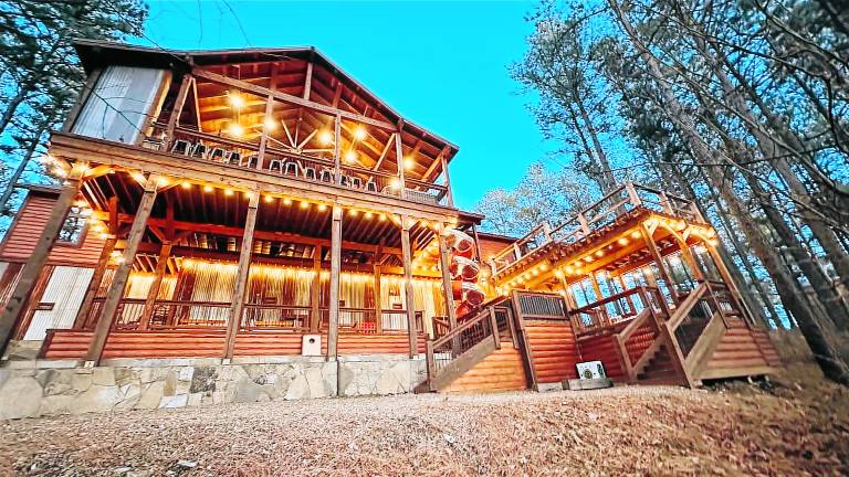 Sleeps 32 Epic Slides Waterslide Theater Sauna
