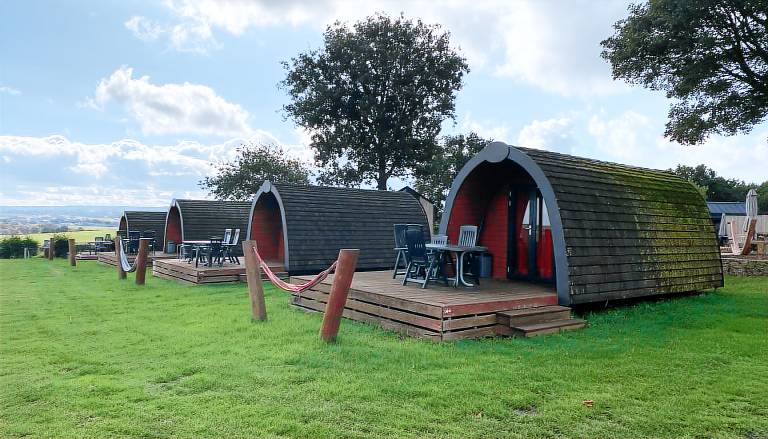 Woodlodge for 2 persons with a view