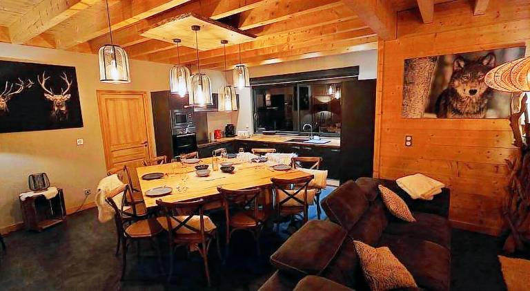 Chalet Bois le Havre du sotre Gerardmer Sauna panoramique jacuzzi 14 personnes et 1 bebe — photo 5