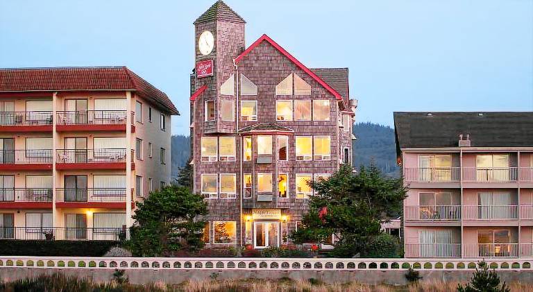 The Seaside Oceanfront Inn in Seaside, OR