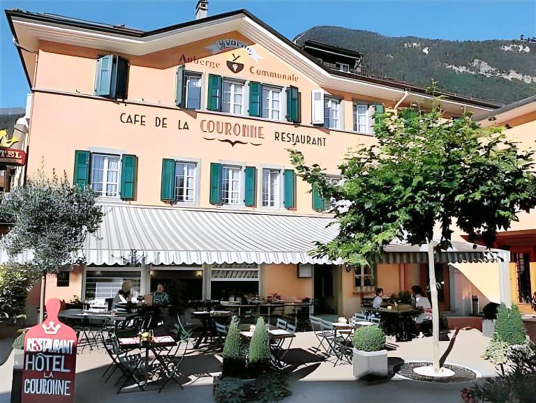 Auberge Communale de la Couronne in Leysin