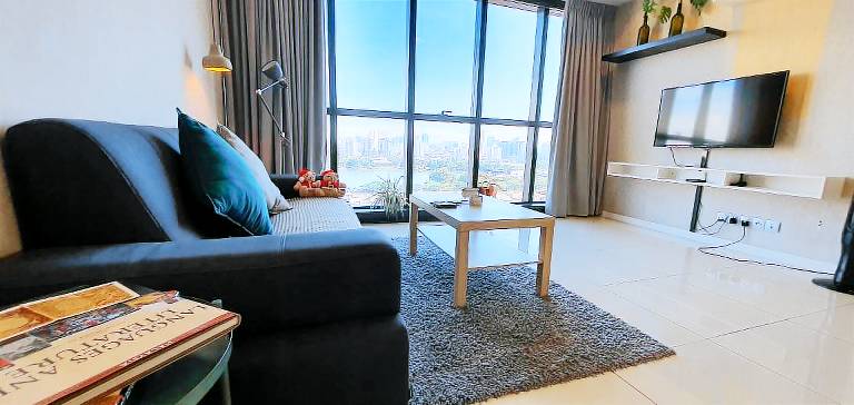 MCity 1 BR designer suite with KLCC lake view in Kuala Lumpur