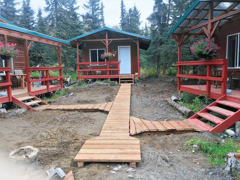 Cabin  Clam Gulch