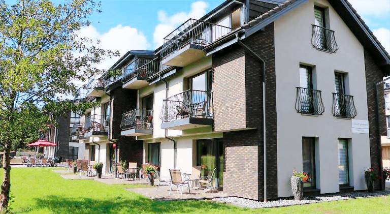Seaside apartments in Palanga