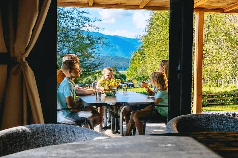 Ferienhaus in Gemeinde Hermagor-Pressegger See, Kärnten, Österreich