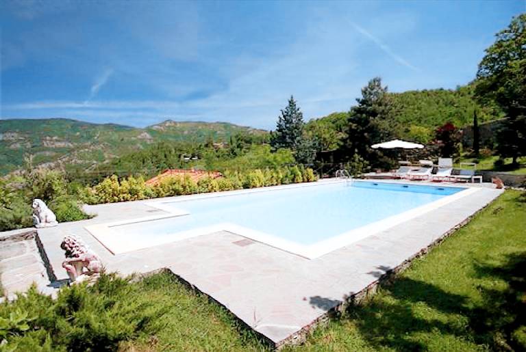 Ferienhaus in Casale, San Godenzo für max. 13 Personen