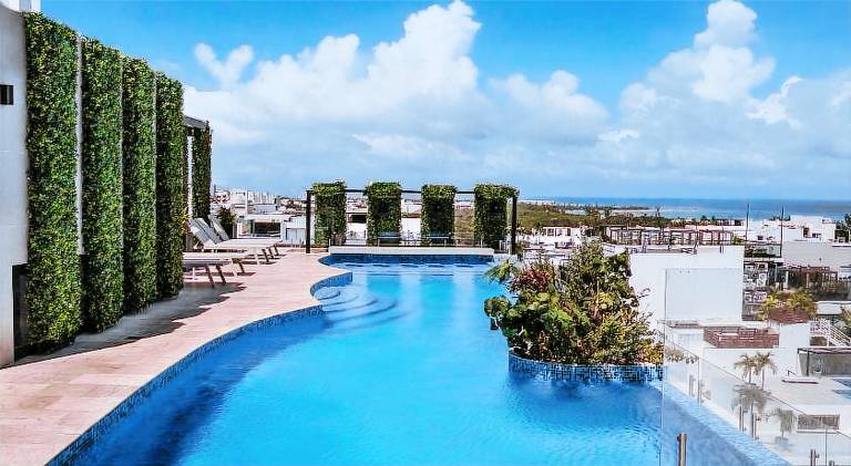 Beautiful rental apartment with jacuzzi & pool | Beach nearby | Pets allowed in Playa del Carmen