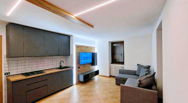 Rental apartment with yard in Ponte di Legno
