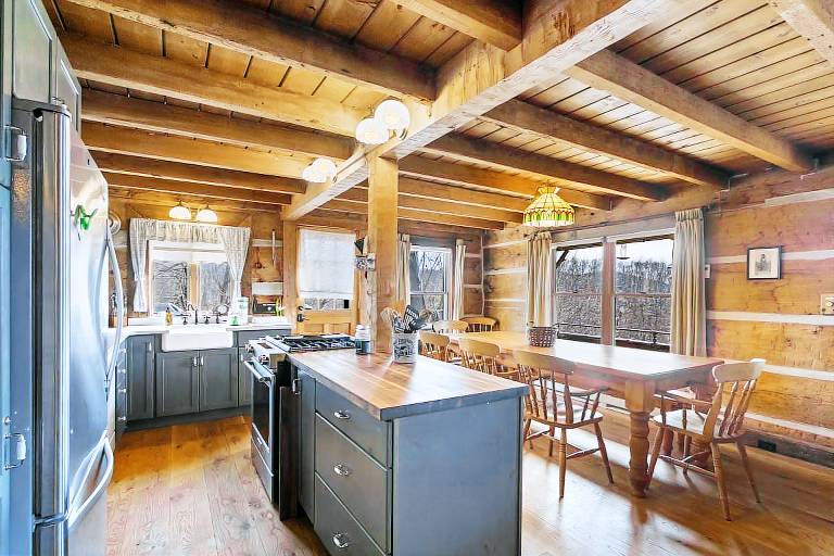 Cabin with grill & yard | Mountain view — photo 5