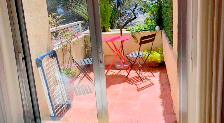 Chambre d hote avec clim terrasse et petit dejeuner Hauteurs de Nice — photo 5