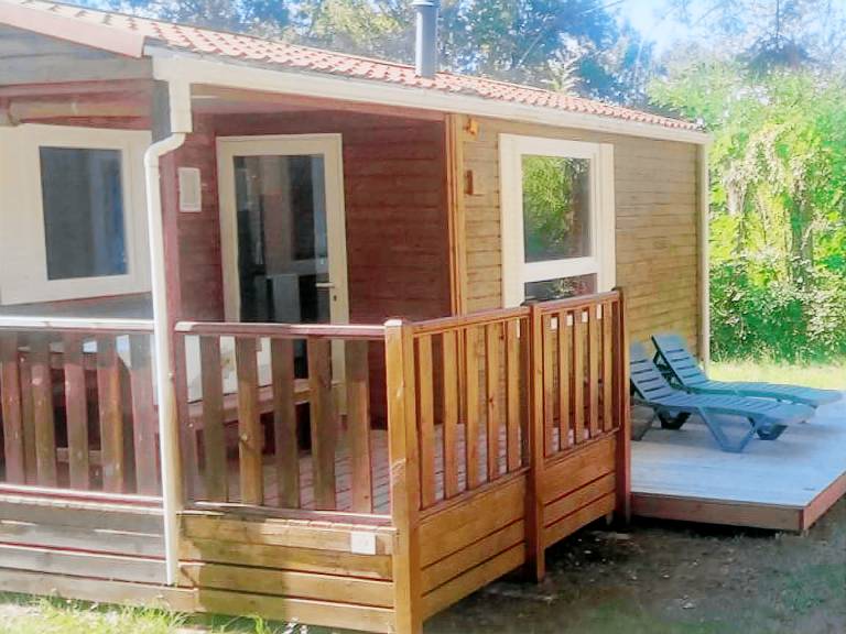 Mobile home with pool — photo 2