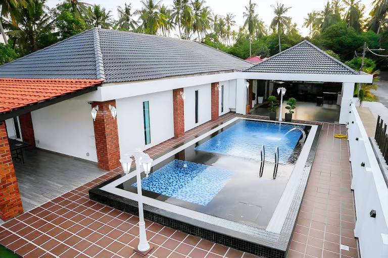 9600 m&sup2; Bungalow