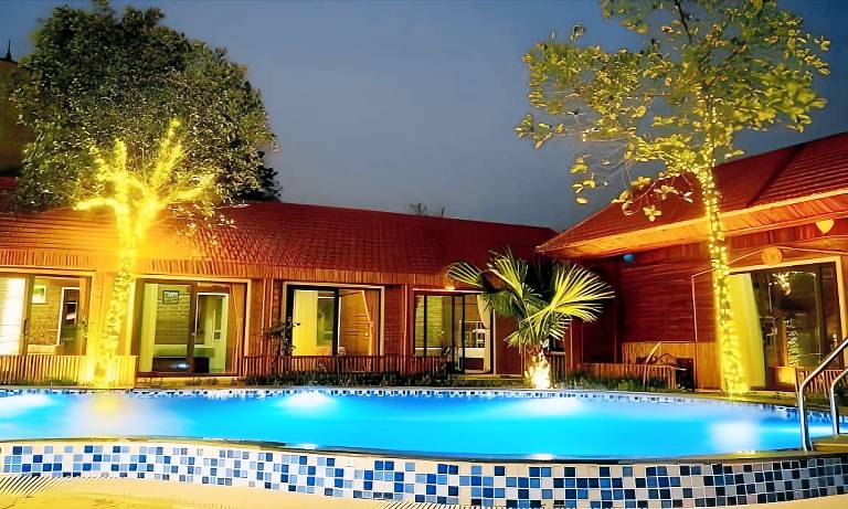 Vacation home with terrace, yard & pool | Perfect for remote work | Pet-friendly in Hoa Lu