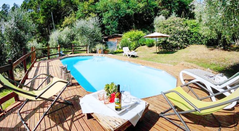House with pool in Montecatini Terme