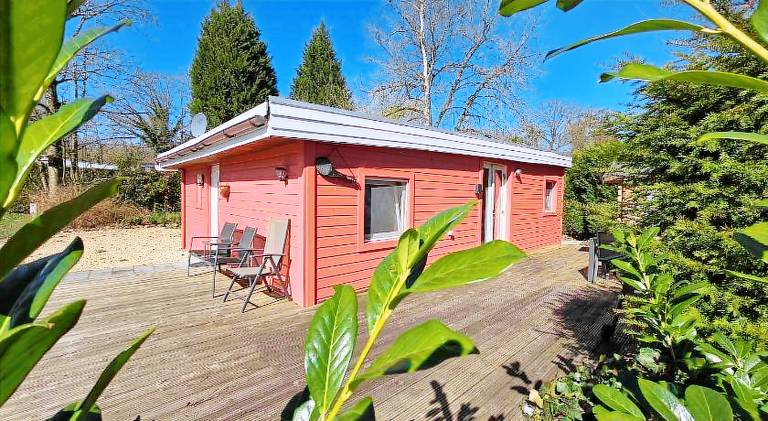 Cozychalet met prive Hot tub in Hasselt