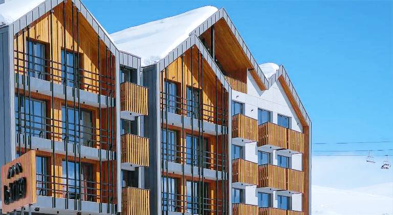 Apartament z hotelowymi udogodnieniami Gudauri