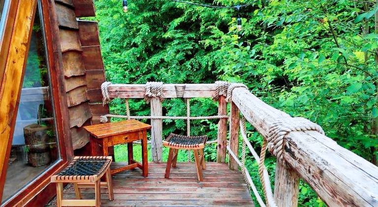 Chalet with patio — photo 3