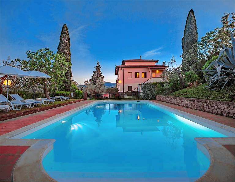 Villa San Michele mit privatem Pool bei San Gimignano