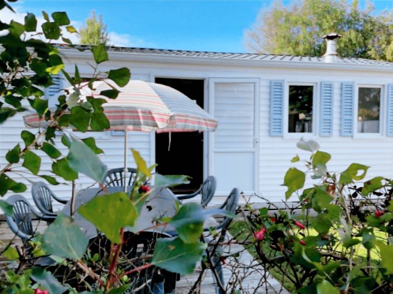 Mobile home with pool — photo 2
