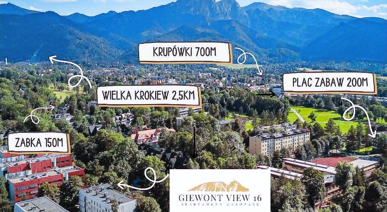 Apartment with 2 rooms for 5 persons in Zakopane