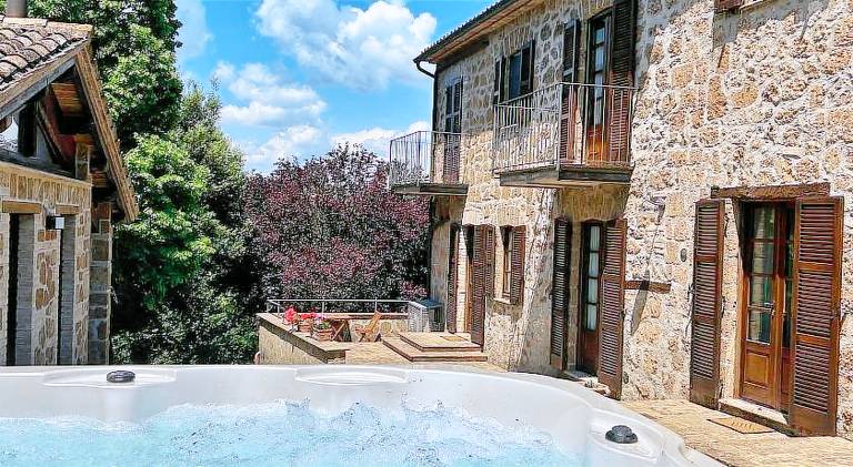 Farm with garden, hot tub & patio — photo 3
