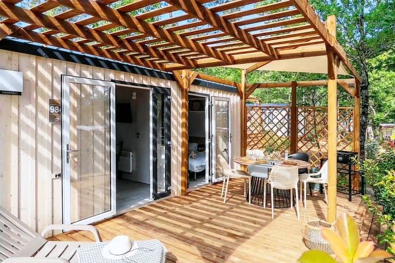 Mobilheim in Vallon-Pont-d'Arc, Vallon-Pont-d'Arc f&uuml;r max. 4 Personen