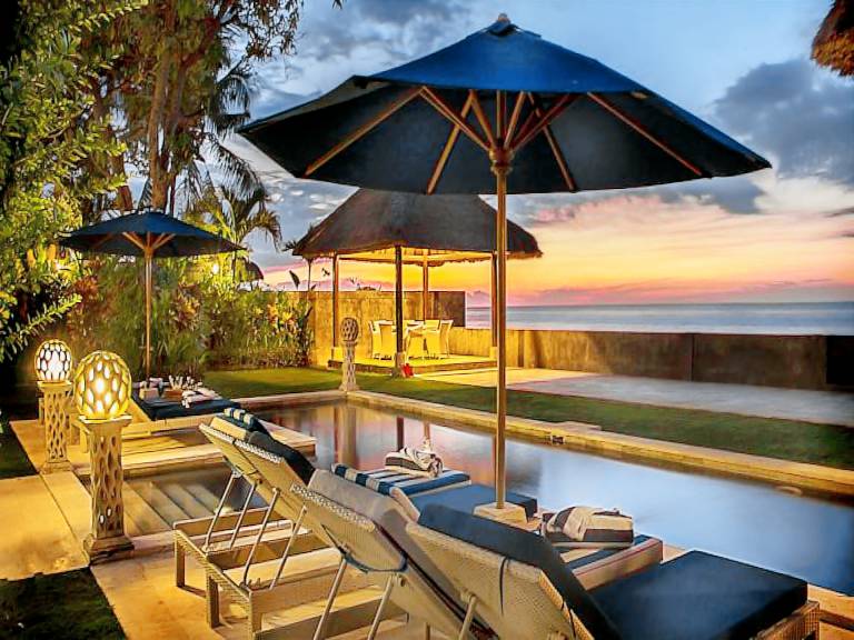 The Beach Front Villa 2 in Bali