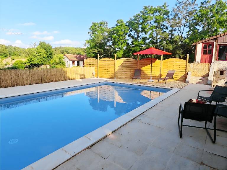 House with pool, barbeque & yard | Garden view in Cahors