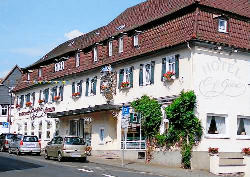 Unser kleines Hotel Cafe Gobel