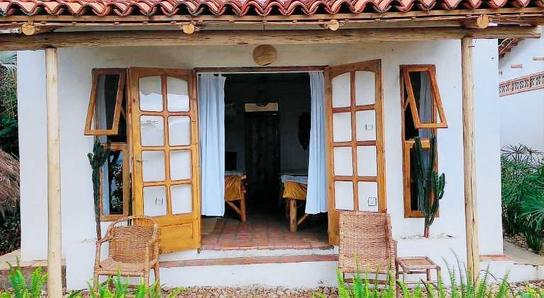 Lodge with terrace & yard | Pets are welcome — photo 5