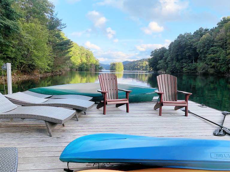 House Nantahala Lake