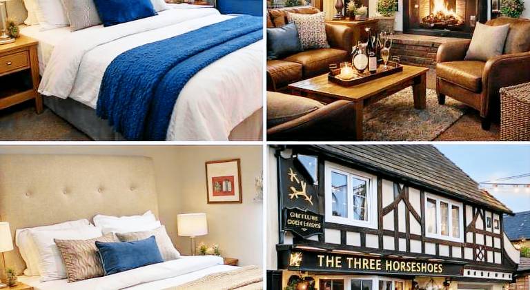 The Three Horseshoes Boutique Rooms in Stafford